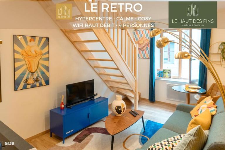 Hypercentre, calme, vintage - Le Rétro - Ferienwohnung Pontarlier