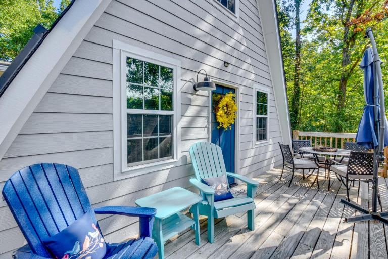 A-Frame Anderson Cabin: Half Mi to Lake Hartwell! - B&B Townville