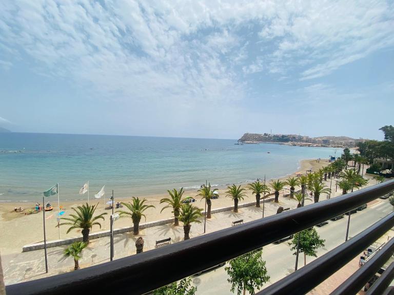 Apartamento Aquavista Primera Línea de playa Mazarron - Ferienwohnung El Puerto de Mazarrón