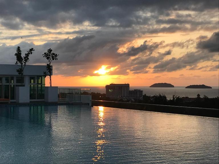 Sunset Seaview Vacation Condos Infinity Avenue - Ferienwohnung Kota Kinabalu