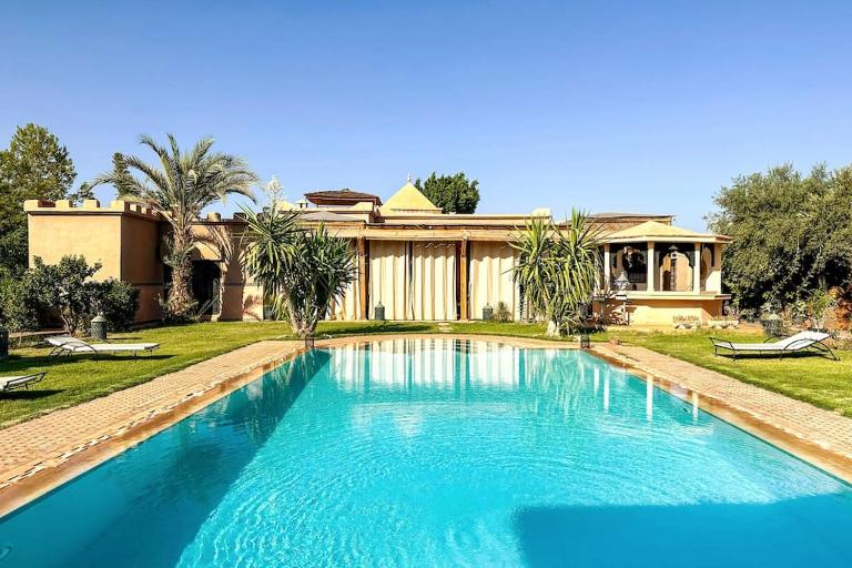 DAR SMAWAR top piscine chauffée 15mn centre ville - Ferienwohnung El Caïd Omar