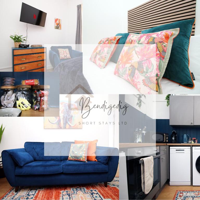 City Stay! Smart TVs in every room! Sleeps 4 & Parking Available, 2 min walk to Shops, Bars and Restaurants - Ferienwohnung Cardiff
