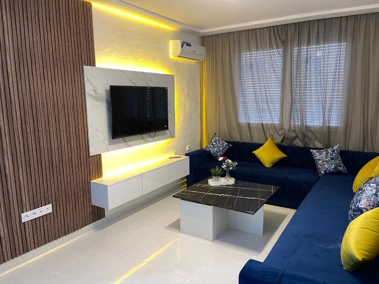 Appartement haut standing Piscine et parking privé - Ferienwohnung Tanger