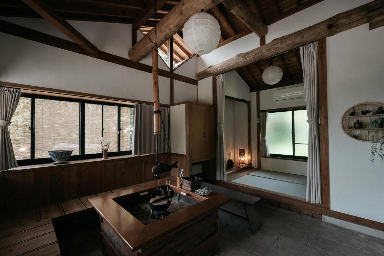 River & Forest Genpuan Sauna Drum bath BBQ Hearth - B&B Shibukawa