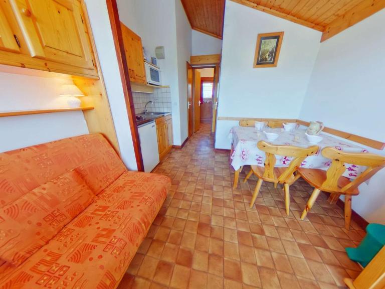Studio cabine aux Saisies, idéal pour skier, 4 personnes - FR-1-594-151 - B&B Hauteluce