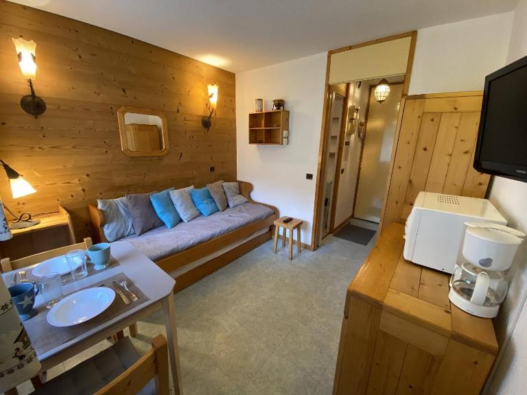 Studio cosy près des pistes à Valmorel, animaux admis - FR-1-356-349 - B&B Valmorel