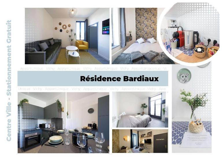 AppartUnique - Résidence Bardiaux - Moderne - Centre-ville - B&B Vichy