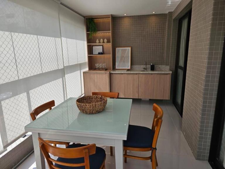 Quarto e sala em Ondina, Salvador, Bahia, decorado - B&B Salvador