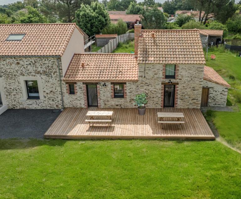 Grange Rénovée 5 personnes-Gîte Le 411 - Bed and Breakfast Saint-Philbert-de-Grand-Lieu