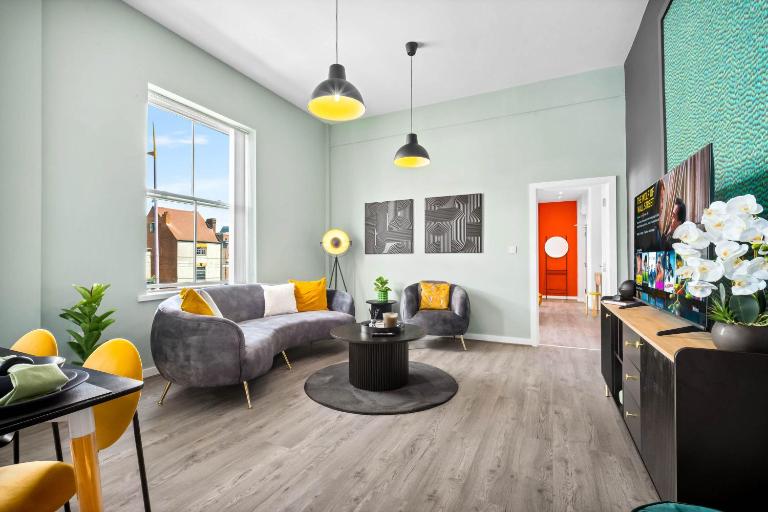 Spacious Stylish Apartment - City Centre - Secure Parking - 1SH - B&B Birmingham