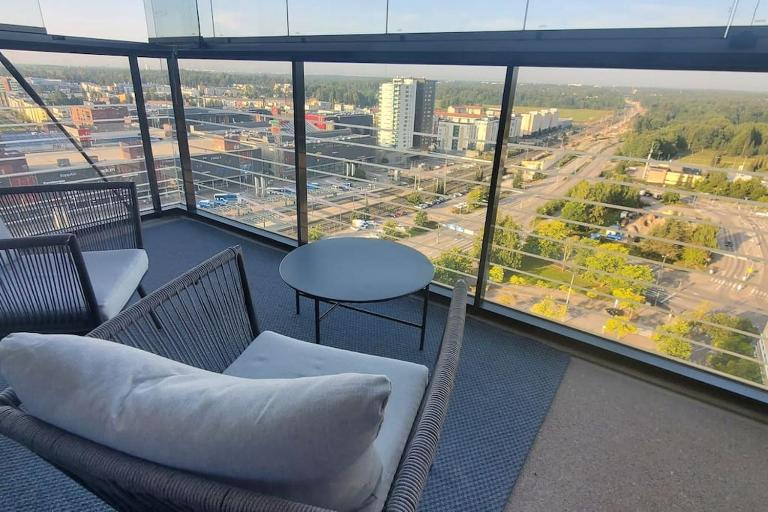 20th floor great view with sauna - Ferienwohnung Lapiovaara