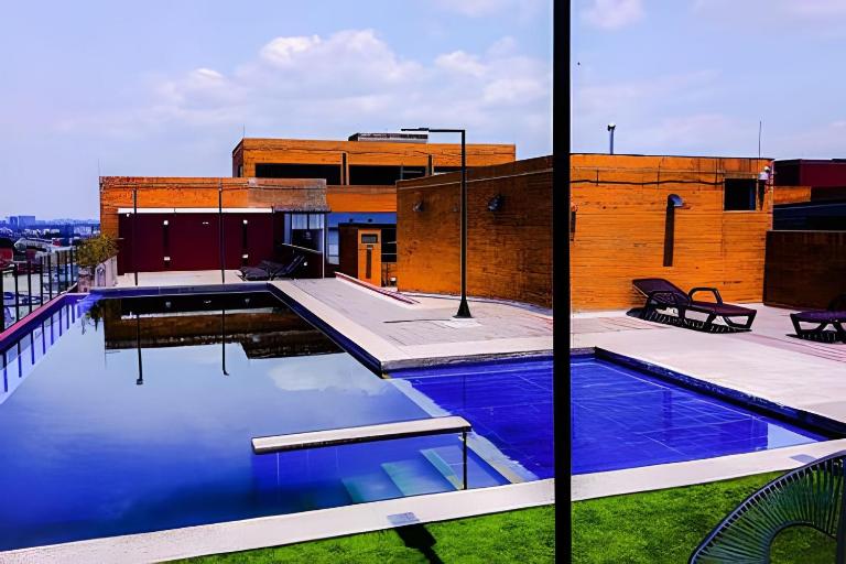 Loft en Chapinero con piscina y jacuzzi - 417 - Chambres d'hôtes Bogota