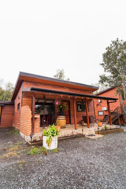 Pucón Rec-Lodge Cabaña Loro Tricahue - B&B Pucón