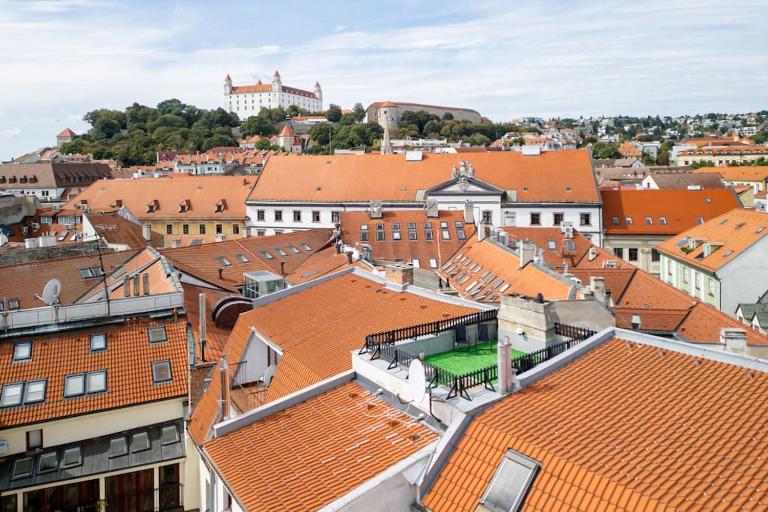Penthouse 360 Castle View - In The Heart of Bratislava Old Town - Chambres d'hôtes Bratislava
