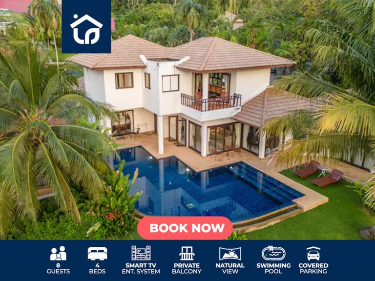 Surin 4-Bed Luxury Retreat with Private Pool V131 - B&B Thalang