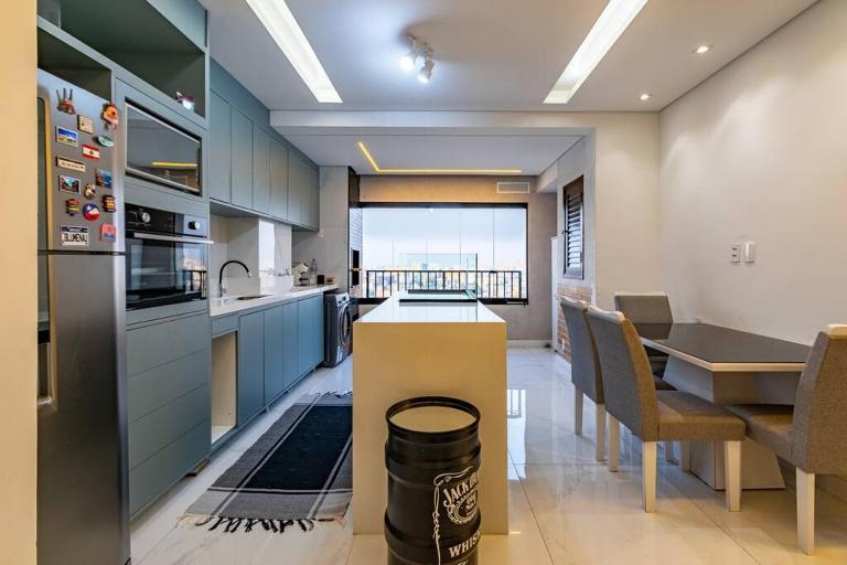 Apto Brás com piscina próximo ao centro de compras - Ferienwohnung São Paulo
