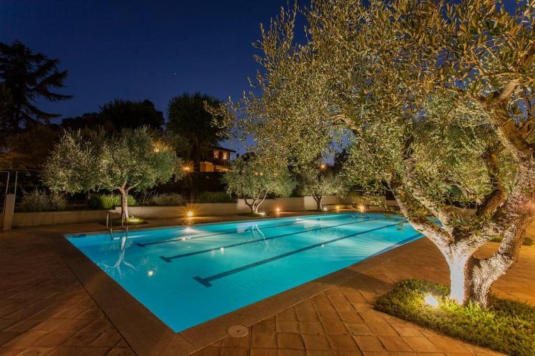 Rome, Villa Anna in the countryside private pool - B&B La Villa