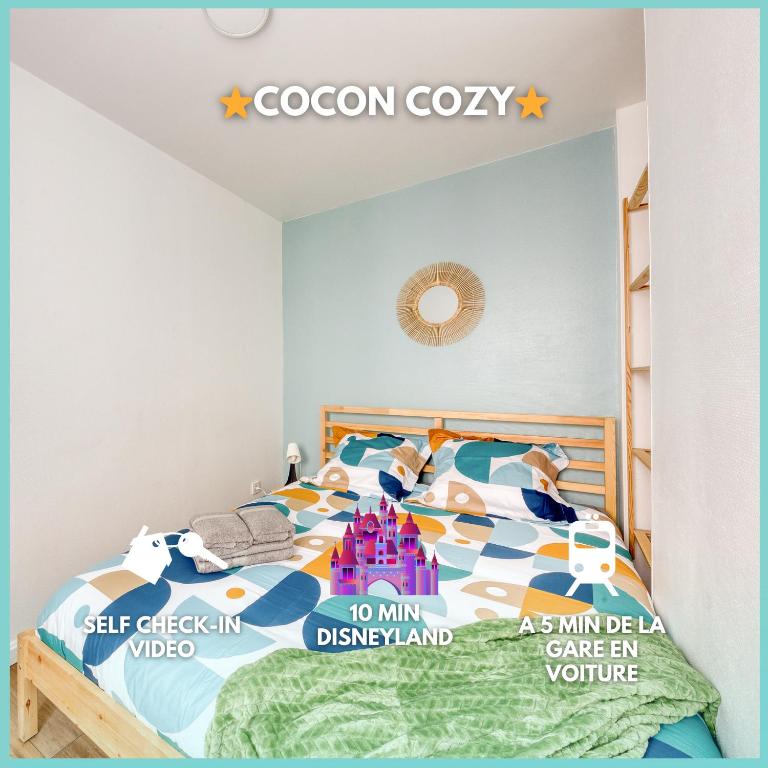 Cocon Cozy - 10 min Disney - Cozy Houses - B&B Bussy-Saint-Georges