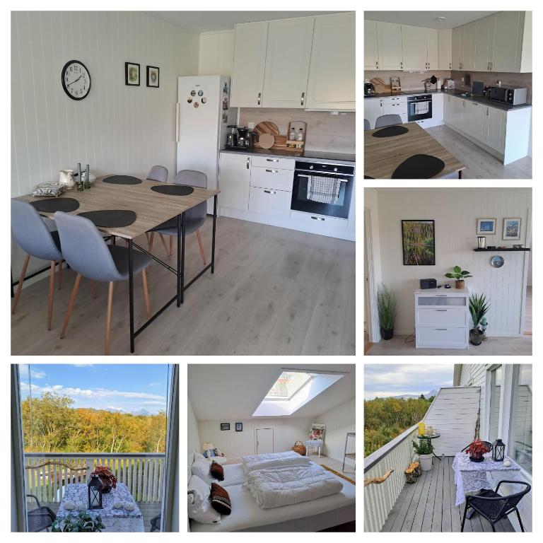 Very nice equipped apartment with two bedrooms in Gravdal, Vestvågøy - Lofoten! - Chambres d'hôtes Gravdal