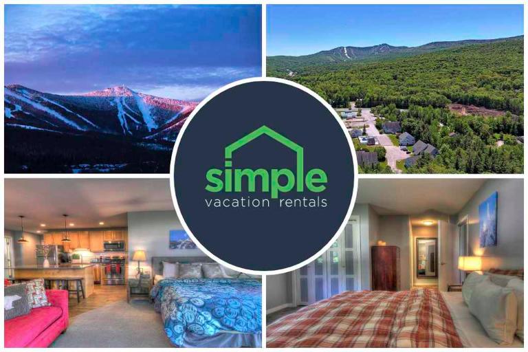 Sweet Suite! Modern, Pool, 2RM, 2BA, Ski Resort - Summer Pool - Shuttle - Killington Center 532 - B&B Killington