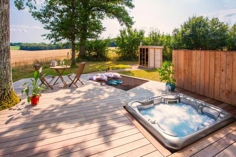 Gîte La Parenthèse pour 2 avec SPA et SAUNA Privatif - Chambres d'hôtes Saint-Fargeau
