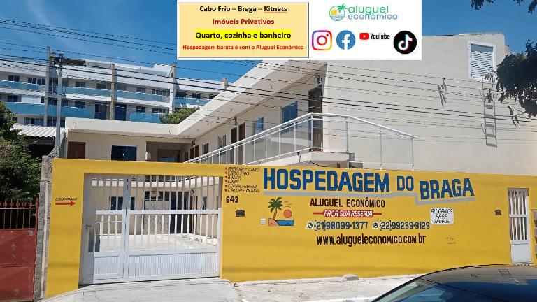 Cabo Frio - Braga - Kitnets - Aluguel Econômico - B&B Cabo Frio