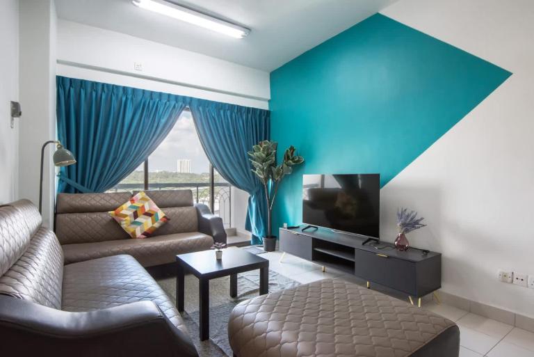 Modern 3BR Near Danga Bay JB Free Parking - Ferienwohnung Johor Bahru