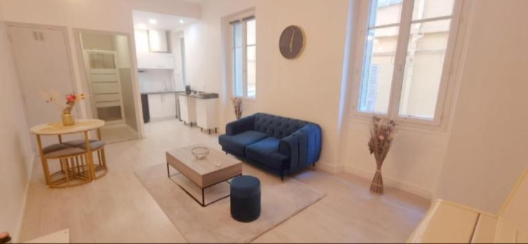 Appartement cosy à Nice, 2 mn de la gare, mer et vieux Nice à pieds - Chambres d'hôtes Nice