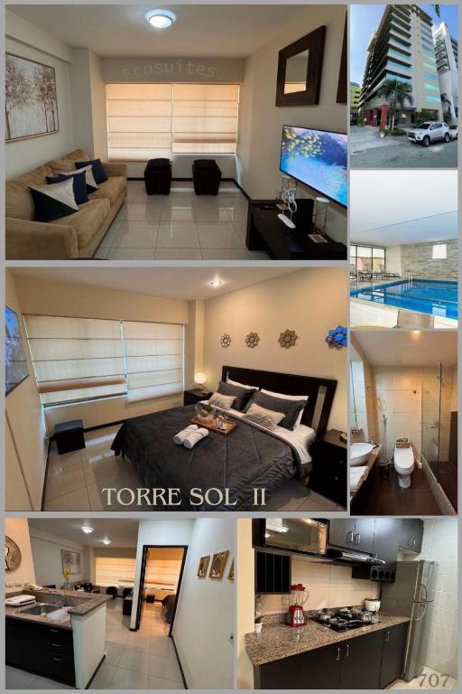Ecusuites Torre sol mall del sol - Bed and Breakfast Guayaquil