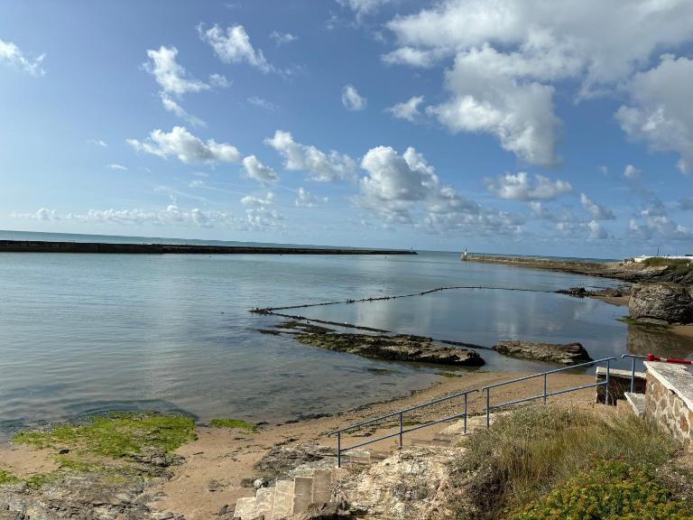 Vue panoramique PORT et OCEAN - Ferienwohnung Saint-Gilles-Croix-de-Vie