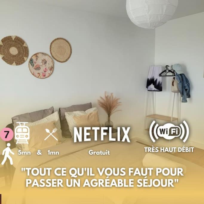 Studio Cosy proche Métro - Bed and Breakfast Aubervilliers