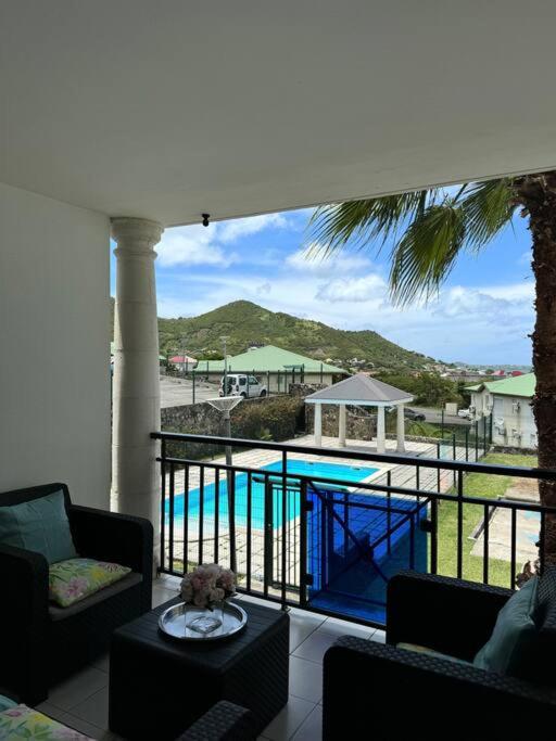 Chermakish Exceptional View Logement 3 Chambres, Piscine - B&B Marigot