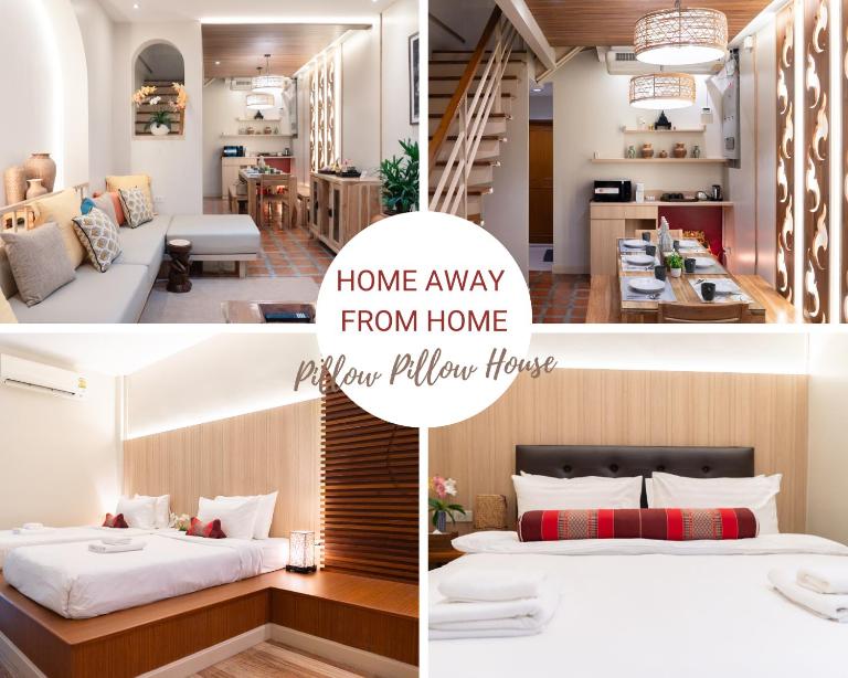 Pillow BKK Bliss townhome 5BR,7TL near BTS&MRT QSCC - B&B Khlong Toei