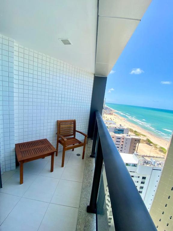 Beach Class internacional Prestige - Vista Mar - Boa viagem - Recife - Ferienwohnung Recife