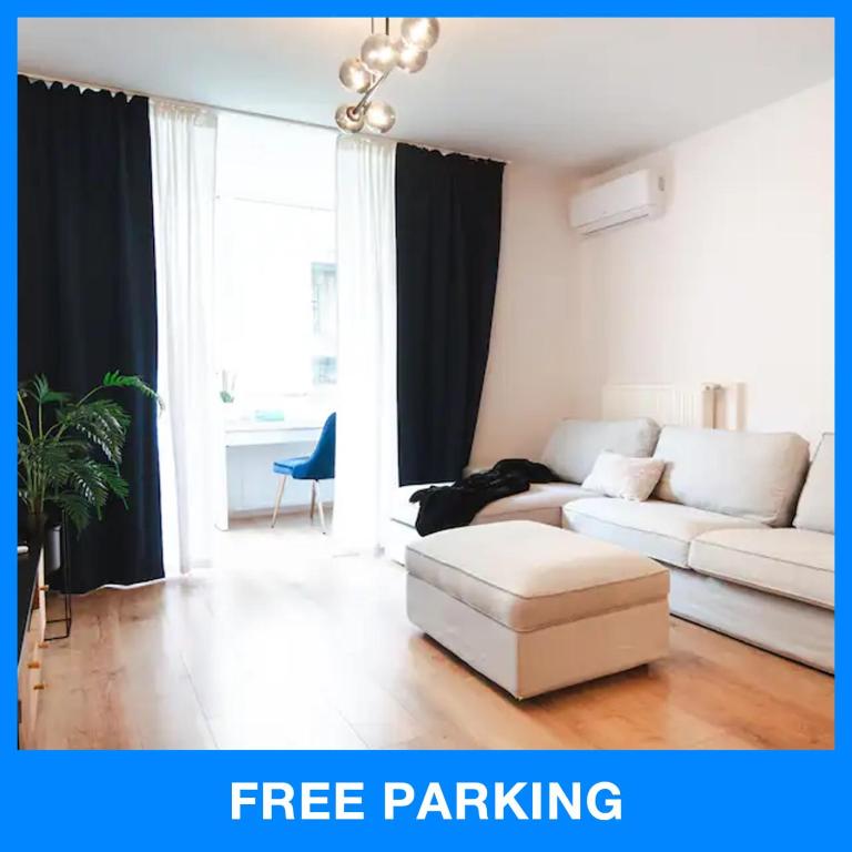 GR8 Garden - Apartment 48sqm - Free parking - Chambres d'hôtes Budapest
