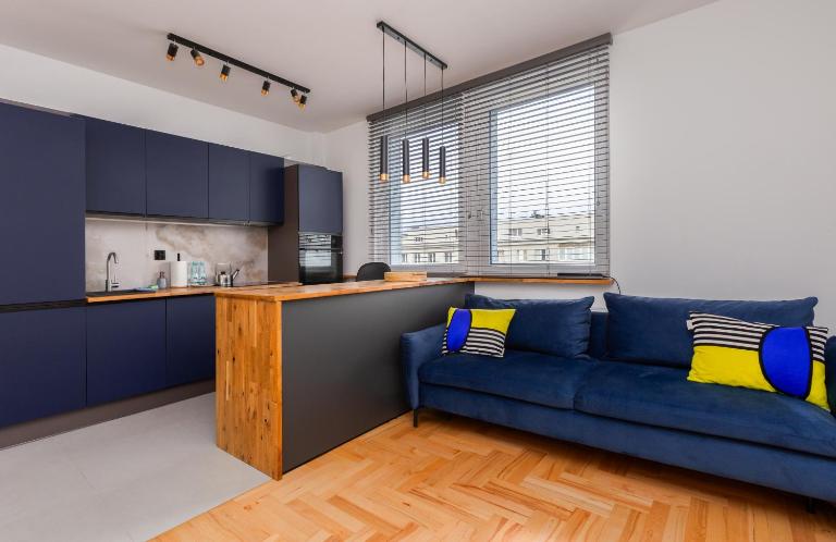 Deep Blue Gdynia Apartment by BookingHost - B&B Gdynia