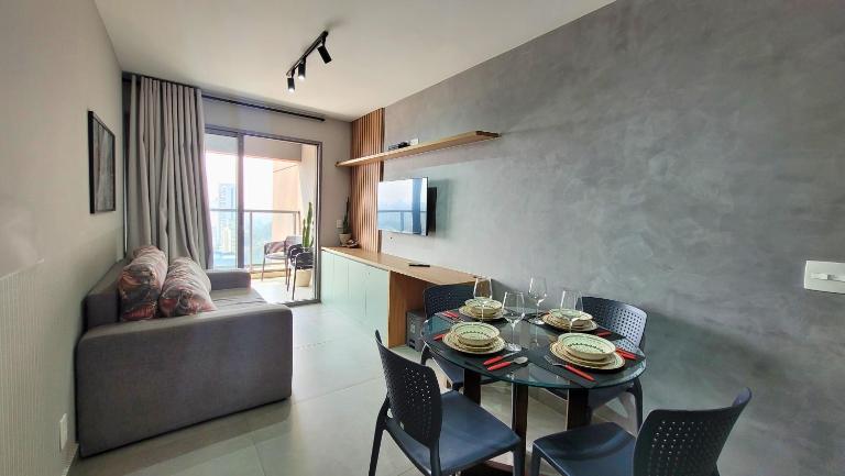 Book Sampa Estúdio 211 Lume localizado à 400m do metro Alto da Boa Vista - Ferienwohnung São Paulo