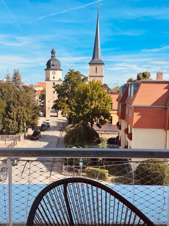 Penthouse Traum - Blick über Arnstadt - B&B Arnstadt