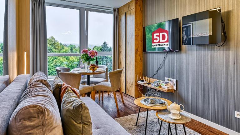 Apartament SPA 56 Resort Kozubnik blisko Szczyrk - 5D Apartamenty - Chambres d'hôtes Porąbka