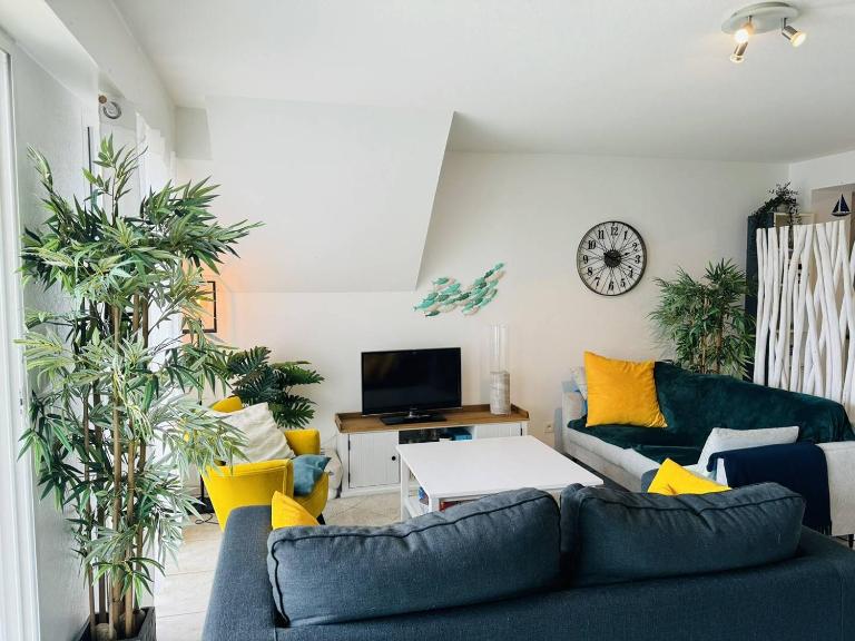 3 pièces plein centre, parking, 400m plage, wifi, classé 3 étoiles - B&B Quiberon