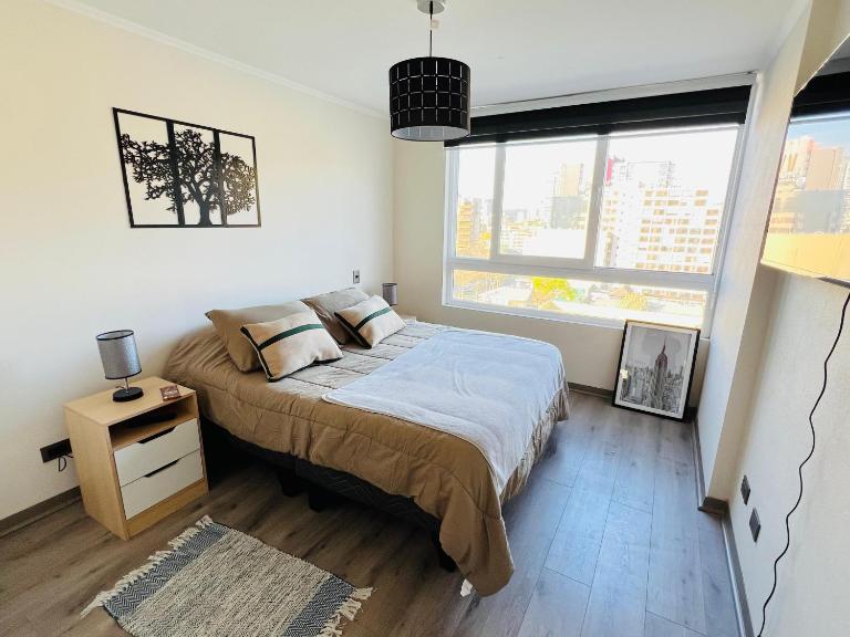 Moderno y amplio Departamento 1D1B con fabulosa Vista al Parque Ecuador y a la ciudad - Ferienwohnung Concepción