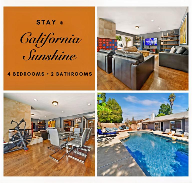 Retreat with Pool - Bed and Breakfast Los Angeles