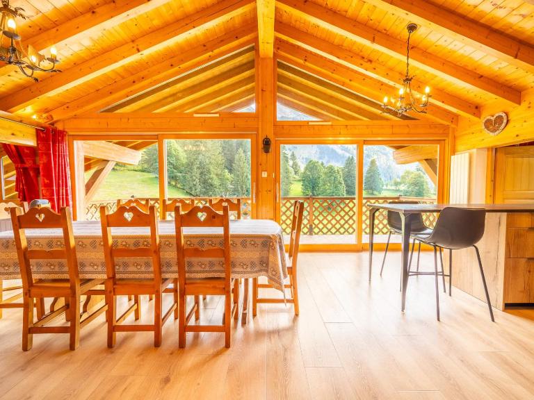 Grand appart 3 pièces, 8 pers, garage, wifi, La Clusaz - FR-1-437-114 - Chambres d'hôtes La Clusaz