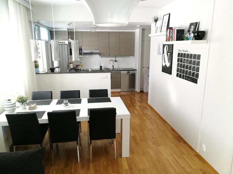 Stylish 1BR Home Private Parking Sauna - B&B Kuopio