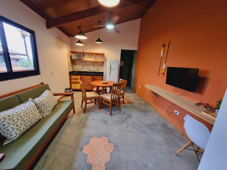 Apto novo moderno e acolhedor na Praia Grande - Ferienwohnung Ubatuba