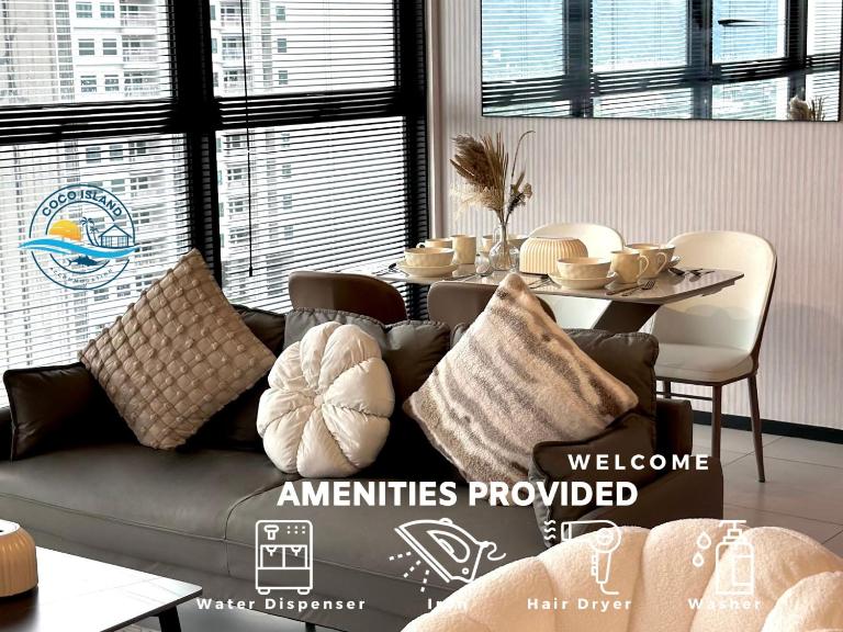 URBAN Suites Modern Pinky 6pax 3queen 3Bedroom 2Bathroom 2Carpark with Infinity Pool - B&B Jelutong