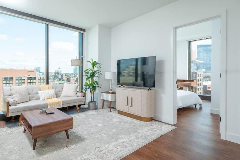 Back-Bay 2BR Penthouse w Roof top and GYM - Chambres d'hôtes Boston