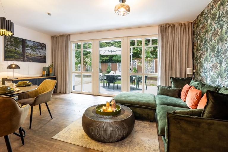 Villa Beatrice - Inseltraum mit großem Garten und Strandkorb am Strand - B&B Ostseebad Binz