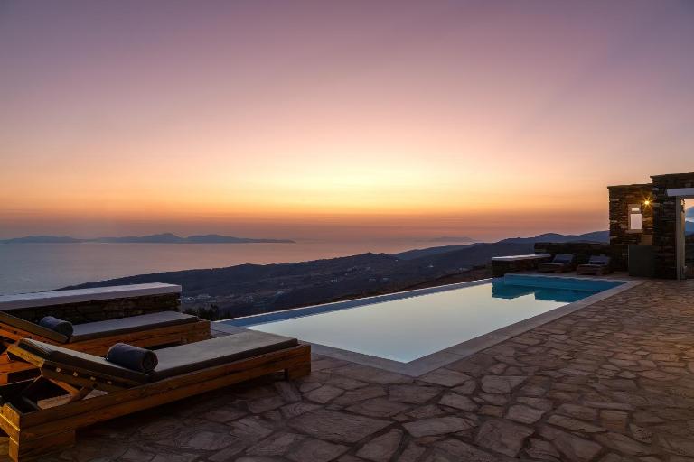 Villa Leonora Tinos - Ferienwohnung Arnádos