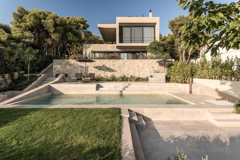 Athmonia Residence with Private Pool - B&B Ágios Spyrídonas